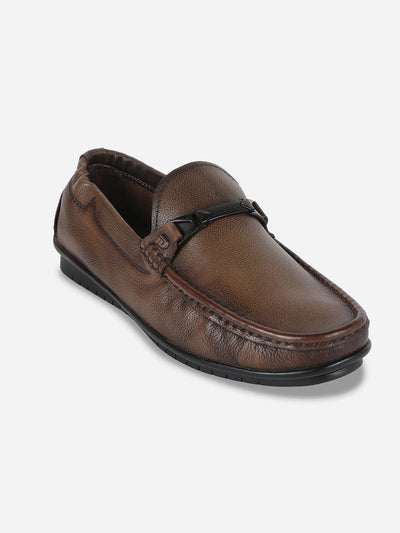 Men's Tan All Day Comfort Casual Loafer (ID1060)-Loafers - iD Shoes