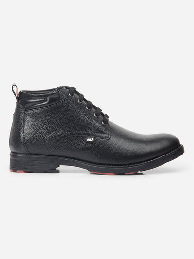 Men Black Boot (ID1073)-Boots - iD Shoes