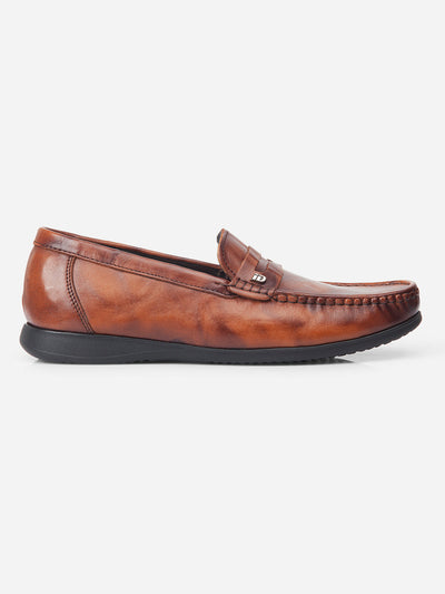 Men Tan Loafer (ID1166)-Loafer - iD Shoes