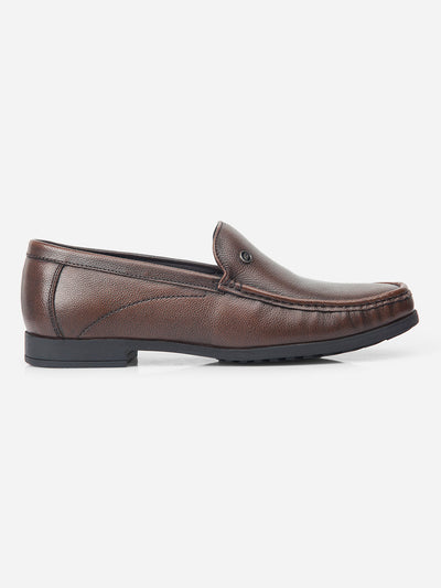 Men Brown Loafer (ID1167)-Loafers - iD Shoes