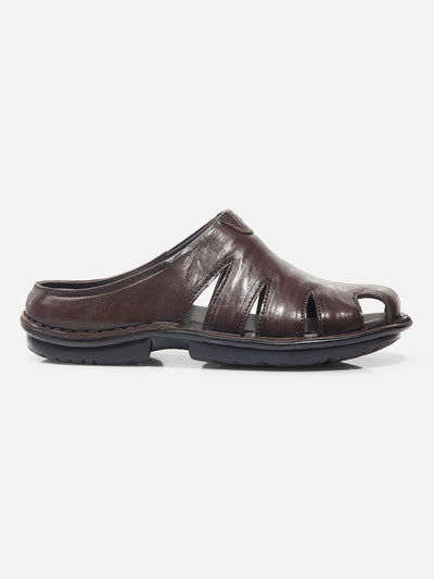 Men Brown Sandal / Slipper (ID4208)-Sandal / Slipper - iD Shoes