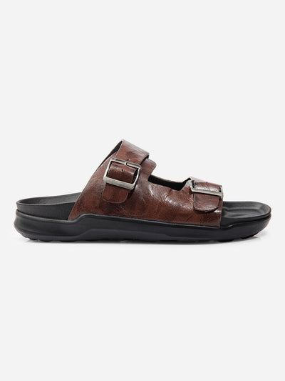 Men Brown Sandal / Slipper (ID4224)-Sandal / Slipper - iD Shoes