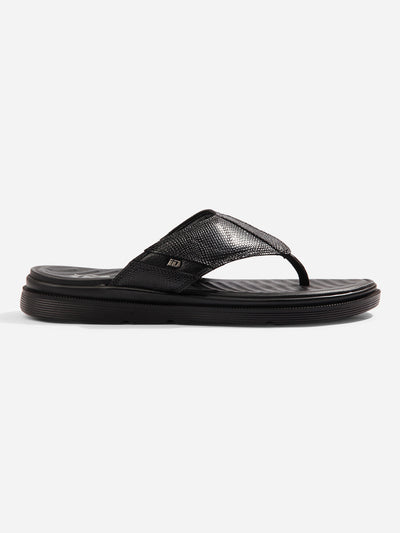 Men Black Sandal / Slipper (ID4234)-Sandal / Slipper - iD Shoes