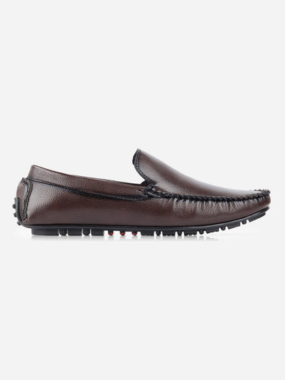 Men's Brown Casual Loafer (IX4101)-Loafer - iD Shoes