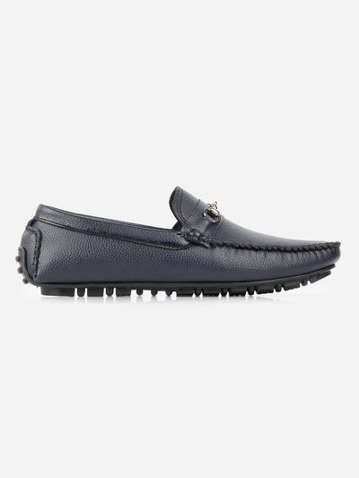 Men's Navy Casual Loafer (IX4102)-Loafer - iD Shoes