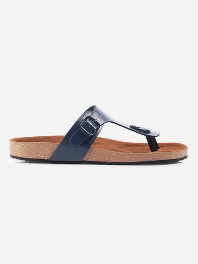 Men's Blue Thong Sandal (IX5011)-Sandal / Slipper - iD Shoes