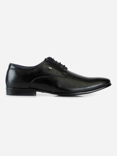 Men's Black Regular Toe Lace Up Formal (ID2186)-Formal - iD Shoes