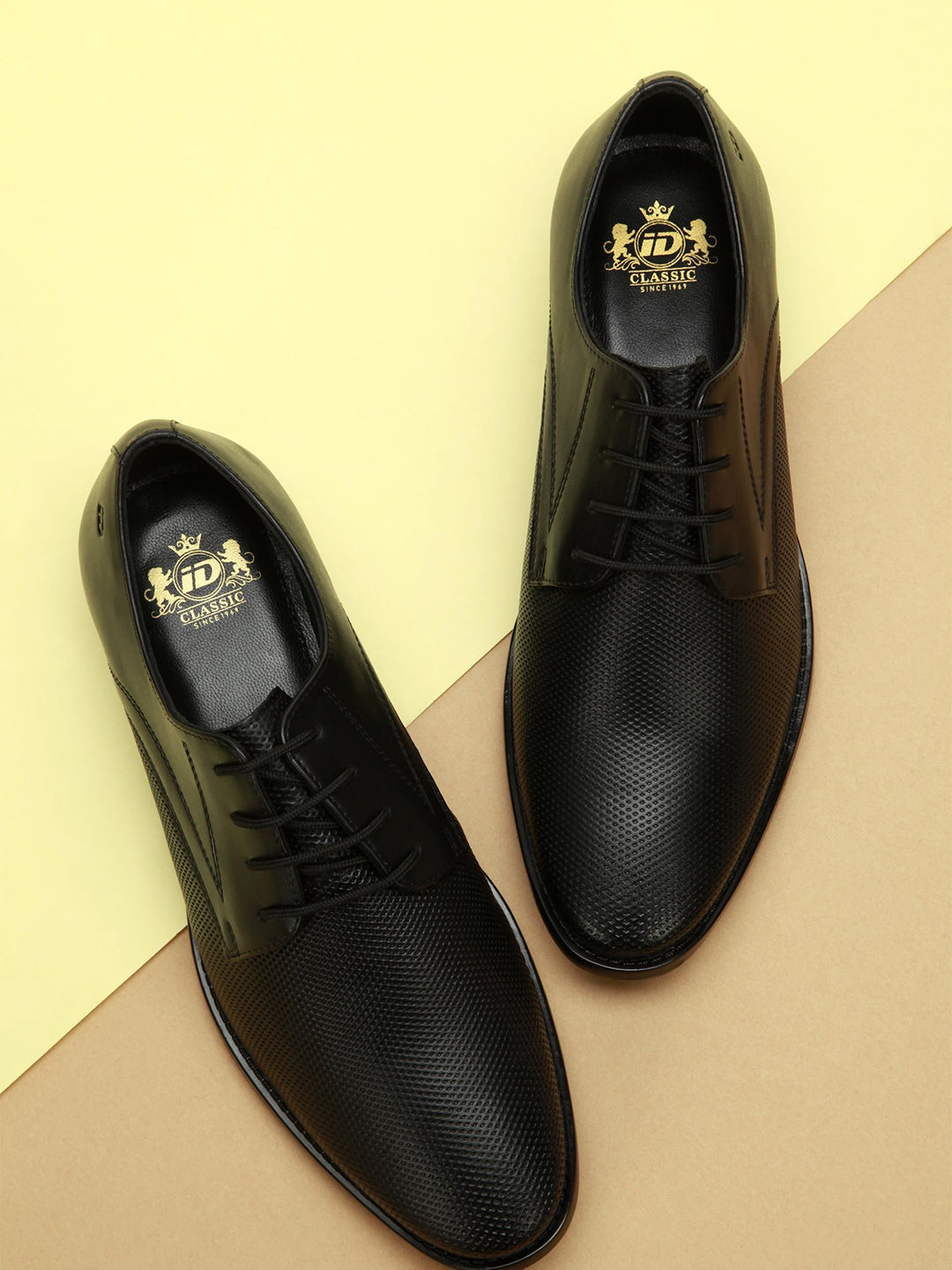 iD Lace-Up Leather Formal Shoes Casuals For Men - Buy iD Lace-Up Leather  Formal Shoes Casuals For Men Online at Best Price - Shop Online for  Footwears in India | Flipkart.com