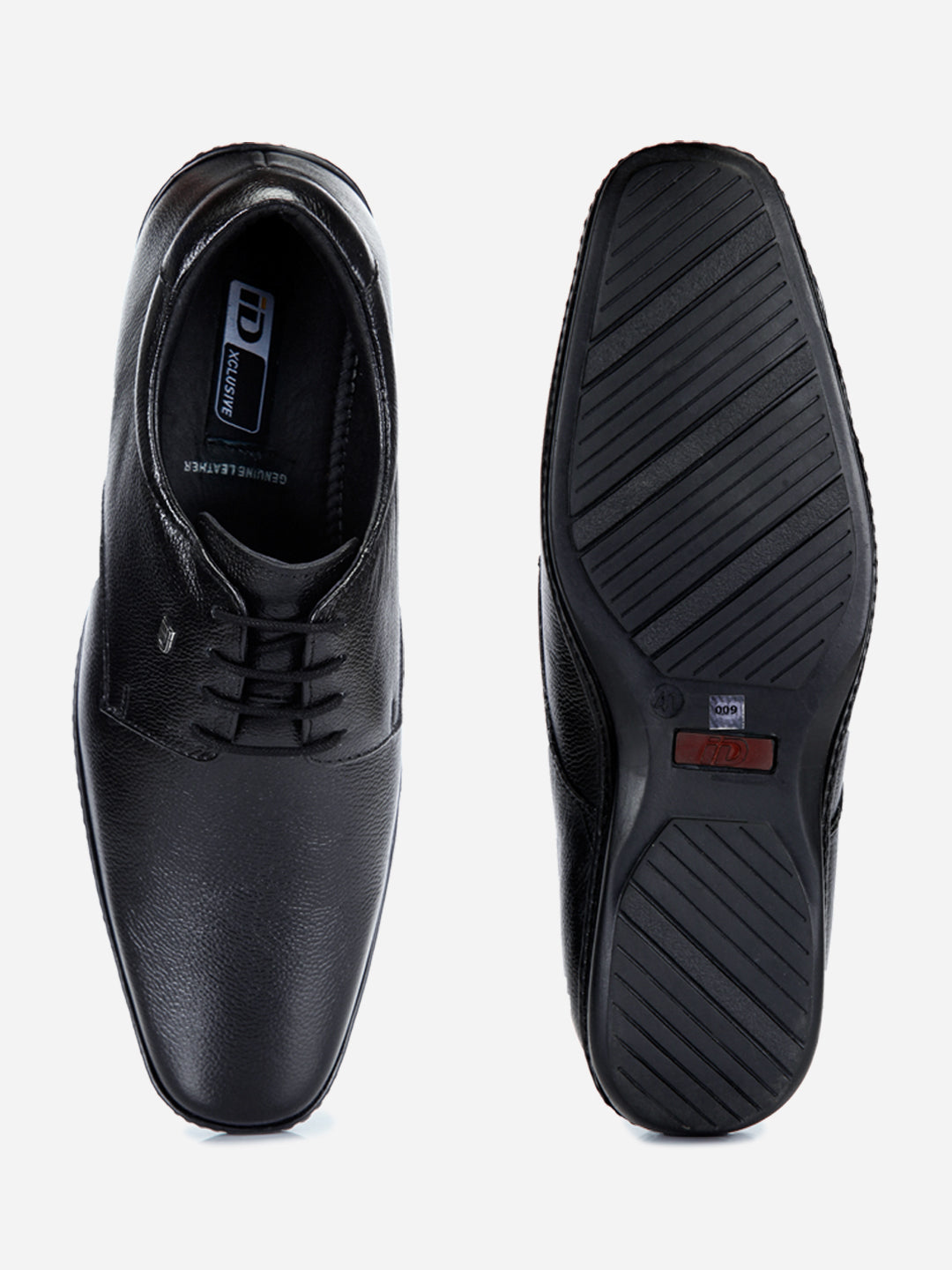 Buy Men's Black Regular Toe Lace Up Formal (ID2165) Online