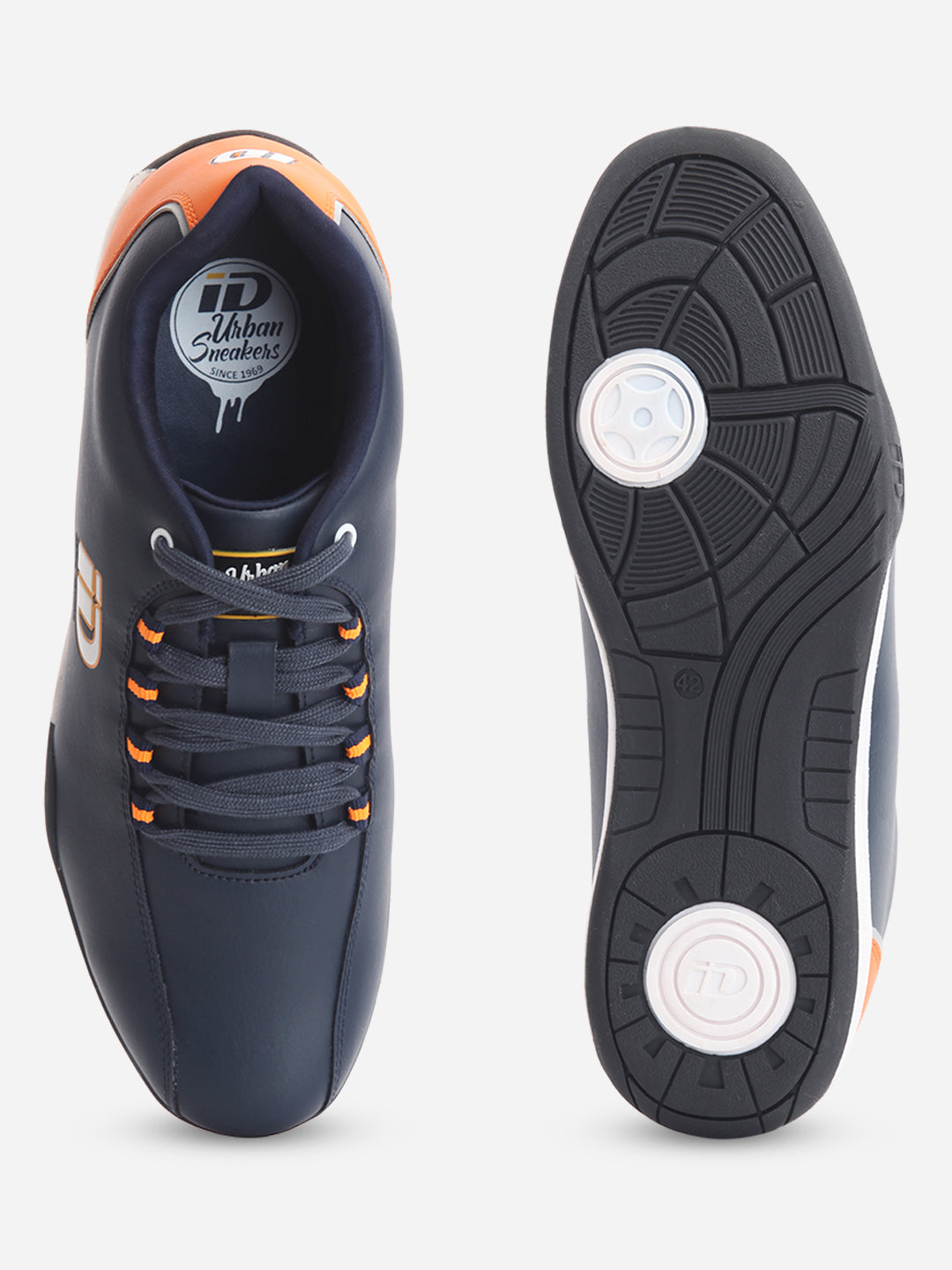 Buy Men's Navy Urban Casual Lace Up Sneaker (ID3078) Online