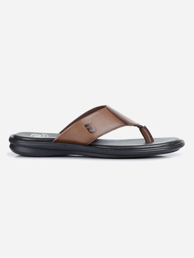 Men's Tan Thong-Style Sandal (ID4121)-Sandals/Slippers - iD Shoes