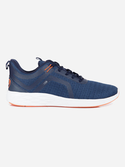 Men's Navy Lace Up Sneaker (ID7513)-Sneakers - iD Shoes