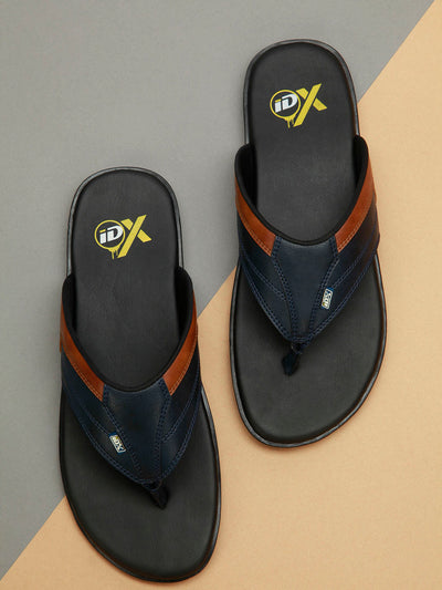 Men's Blue Navy Thong Style Sandal (IX5001)-Sandals/Slippers - iD Shoes